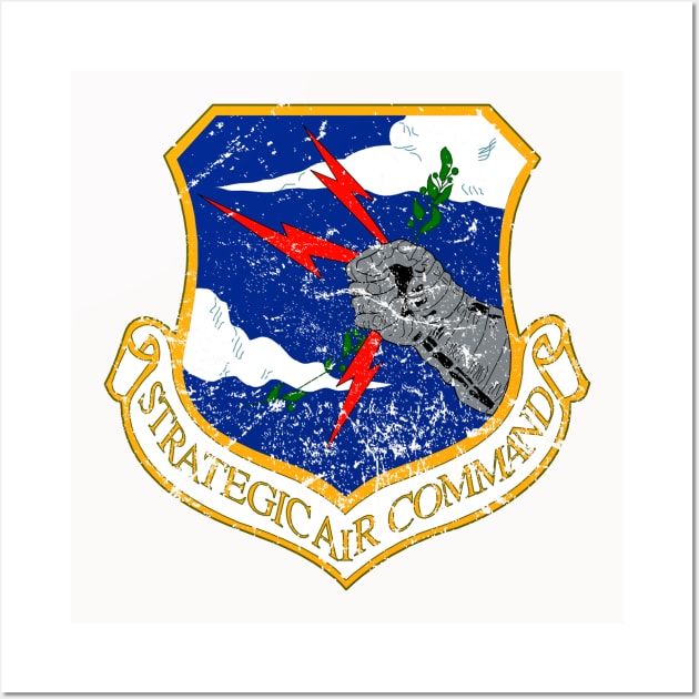 Strategic Air Command - Small Color Logo Wall Art by Wykd_Life